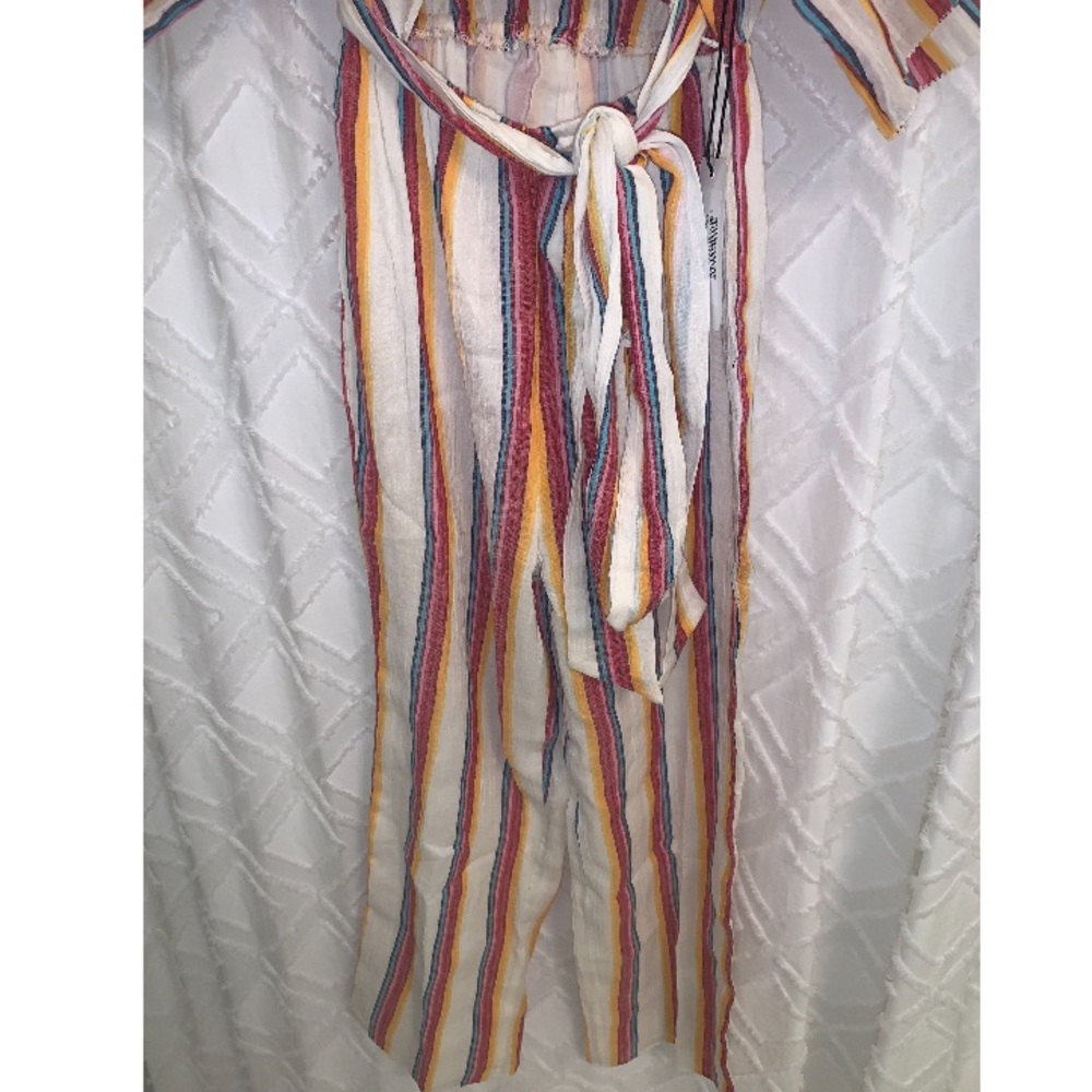 SAYLOR Multicolor Striped Jumpsuit - Picture 3 of 4